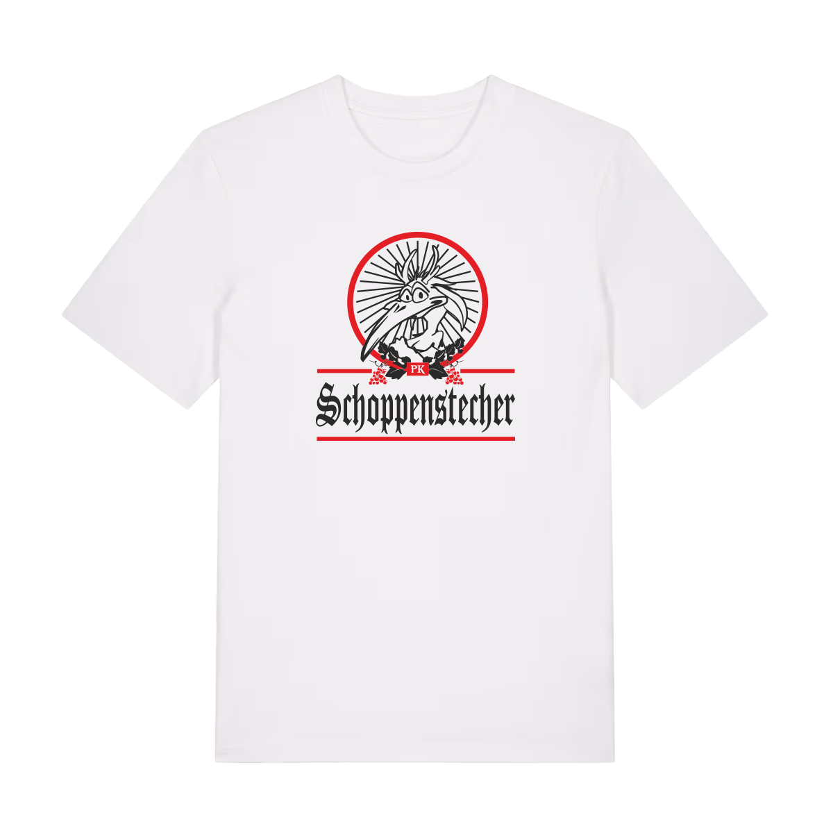 Schoppestecher (rot) - T-Shirt Unisex