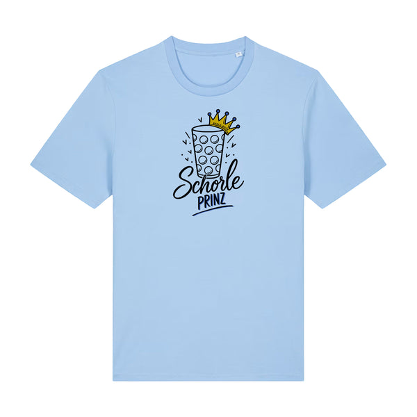 Schorleprinz T-Shirt Druck Schwarz-Unisex
