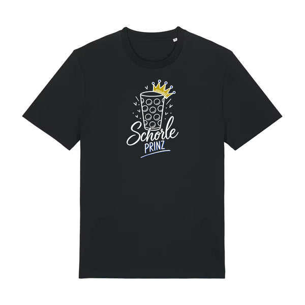 Schorleprinz Druck Weiss - T-Shirt Unisex