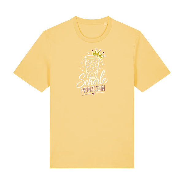 Schorleprinzessin Druck Weiss - T-Shirt Unisex