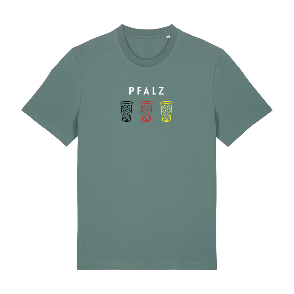 WM PFALZ Dubbeglas Trio - T-Shirt Unisex