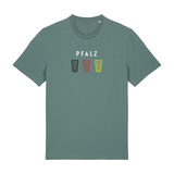 WM PFALZ Dubbeglas Trio - T-Shirt Unisex