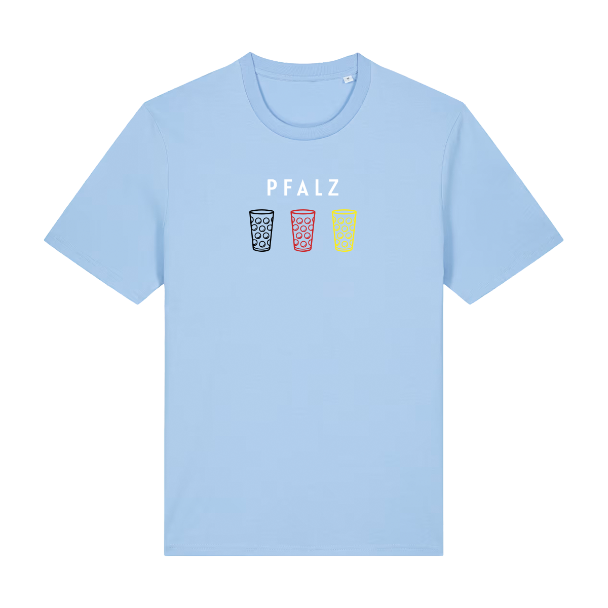 WM PFALZ Dubbeglas Trio - T-Shirt Unisex