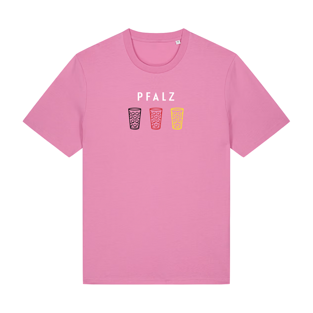 WM PFALZ Dubbeglas Trio - T-Shirt Unisex