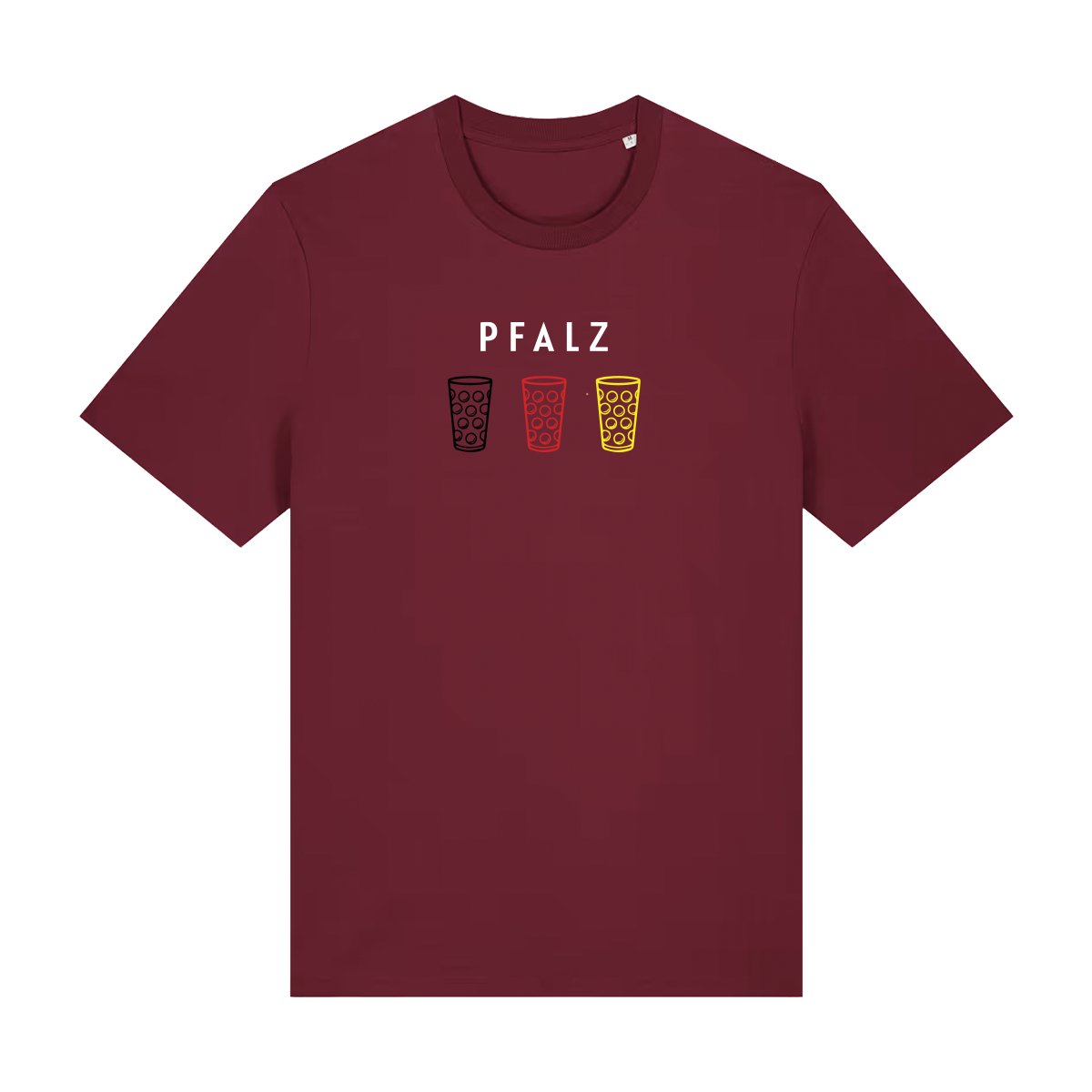 WM PFALZ Dubbeglas Trio - T-Shirt Unisex