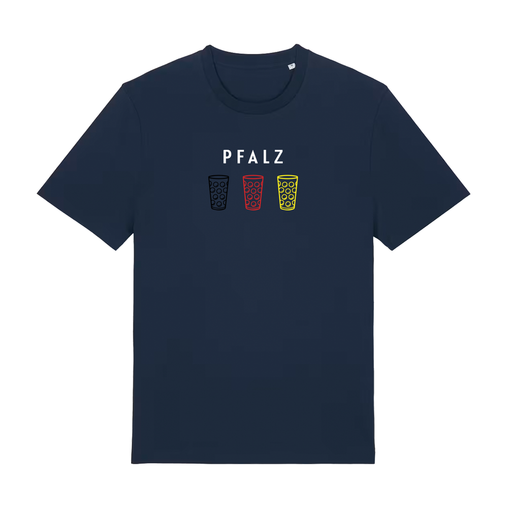 WM PFALZ Dubbeglas Trio - T-Shirt Unisex