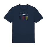 WM PFALZ Dubbeglas Trio - T-Shirt Unisex
