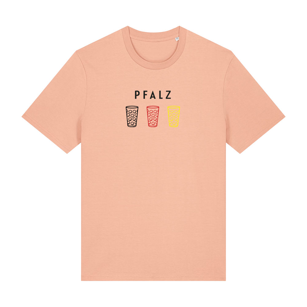 WM PFALZ Dubbeglas Trio - T-Shirt Unisex
