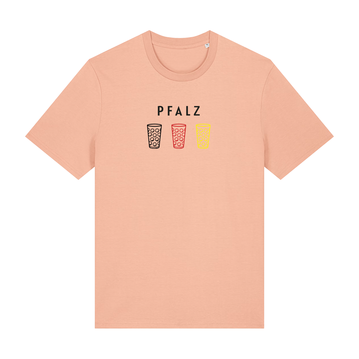 WM PFALZ Dubbeglas Trio - T-Shirt Unisex