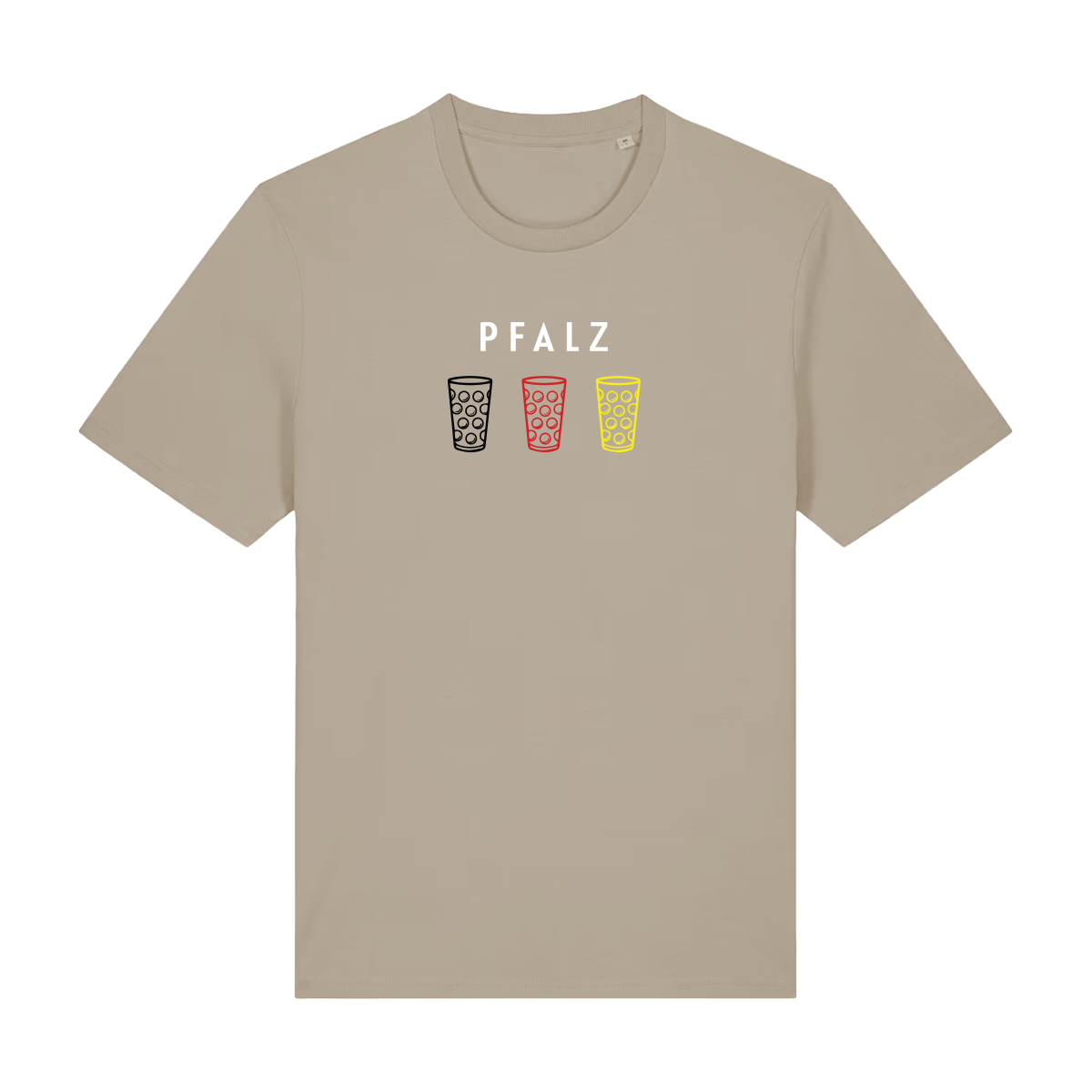 WM PFALZ Dubbeglas Trio - T-Shirt Unisex