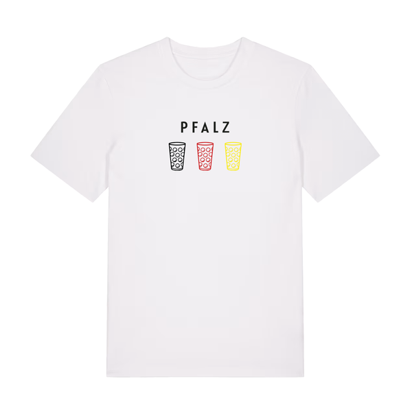 WM PFALZ Dubbeglas Trio - T-Shirt Unisex