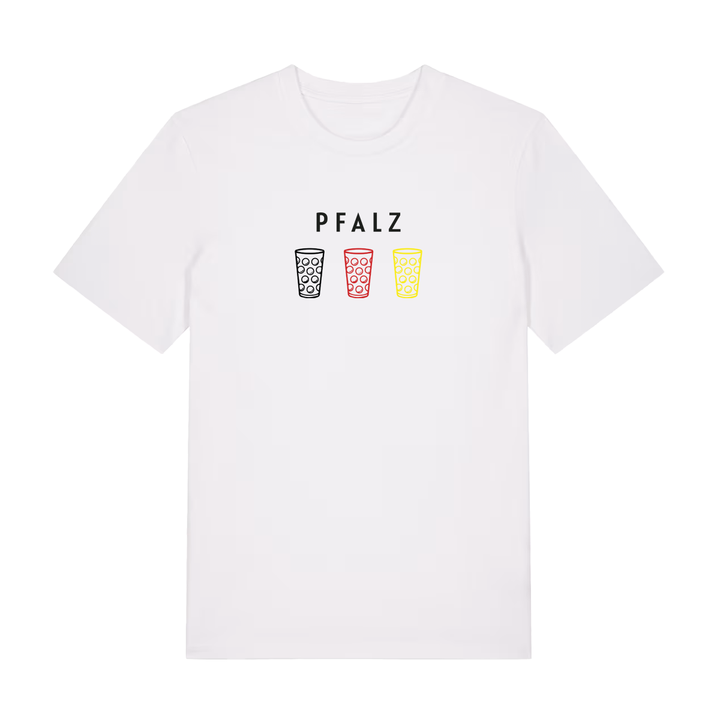 WM PFALZ Dubbeglas Trio - T-Shirt Unisex