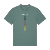 WM  PFALZ Dubbeglas Vertikal - T-Shirt Unisex