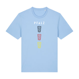 WM  PFALZ Dubbeglas Vertikal - T-Shirt Unisex
