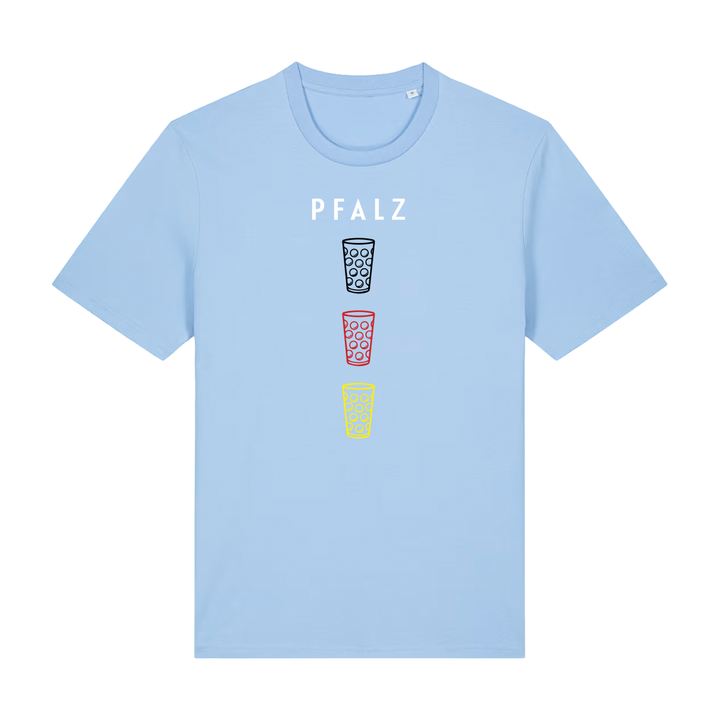 WM  PFALZ Dubbeglas Vertikal - T-Shirt Unisex