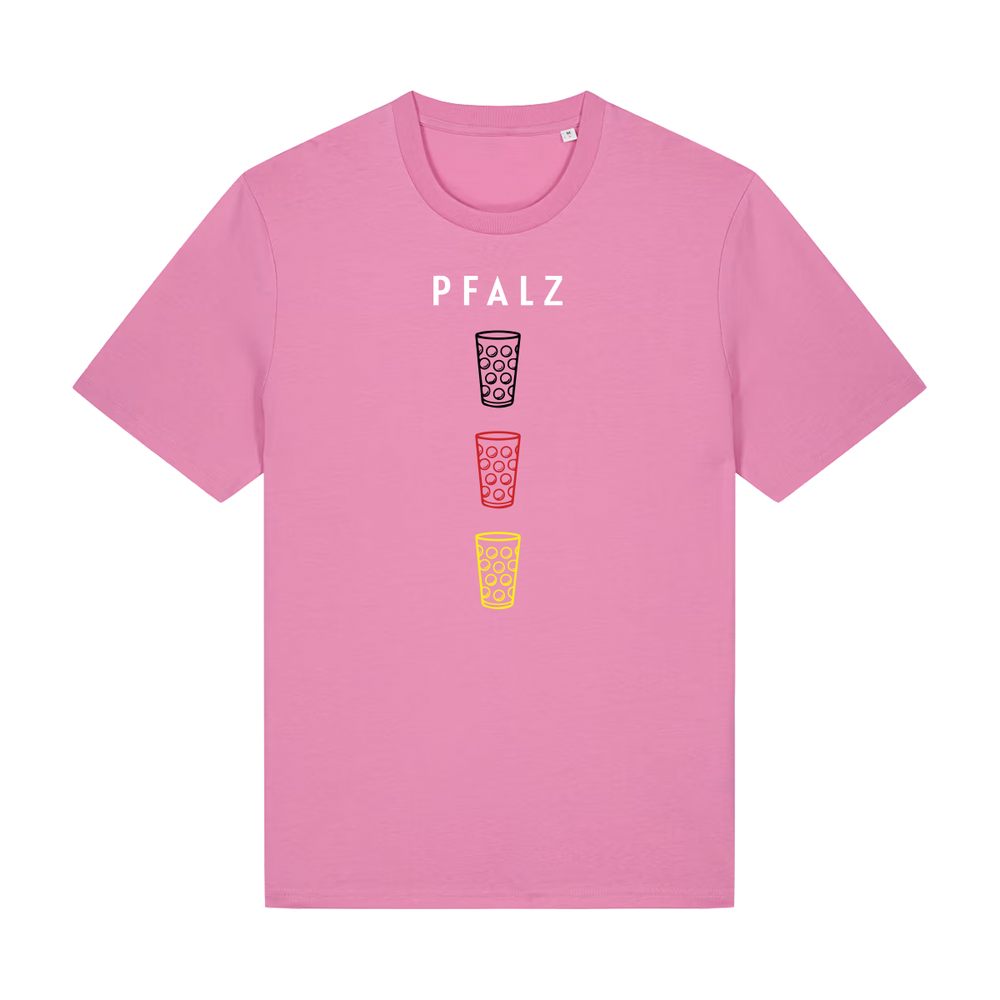 WM  PFALZ Dubbeglas Vertikal - T-Shirt Unisex