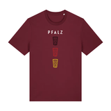 WM  PFALZ Dubbeglas Vertikal - T-Shirt Unisex