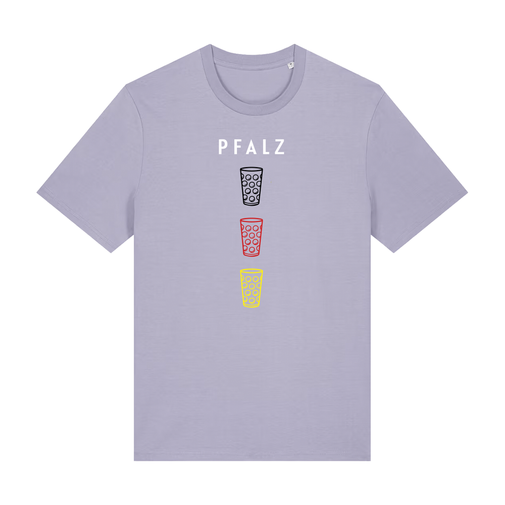 WM  PFALZ Dubbeglas Vertikal - T-Shirt Unisex