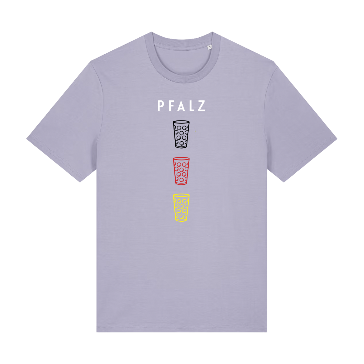 WM  PFALZ Dubbeglas Vertikal - T-Shirt Unisex