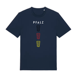 WM  PFALZ Dubbeglas Vertikal - T-Shirt Unisex