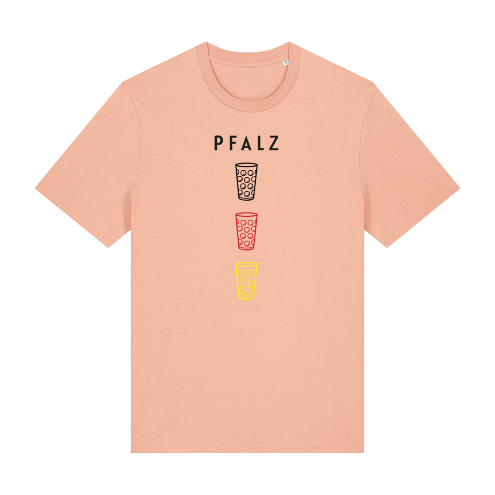 WM  PFALZ Dubbeglas Vertikal - T-Shirt Unisex