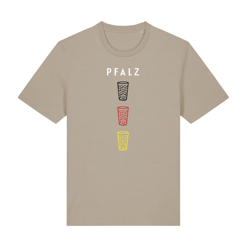 WM  PFALZ Dubbeglas Vertikal - T-Shirt Unisex