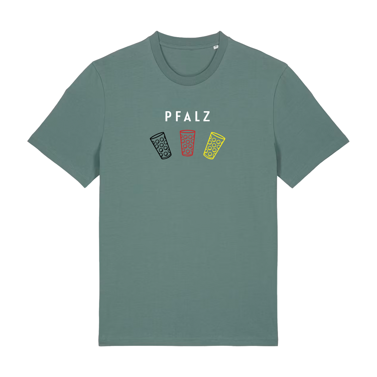 WM PFALZ Dubbeglas Cheers - T-Shirt Unisex