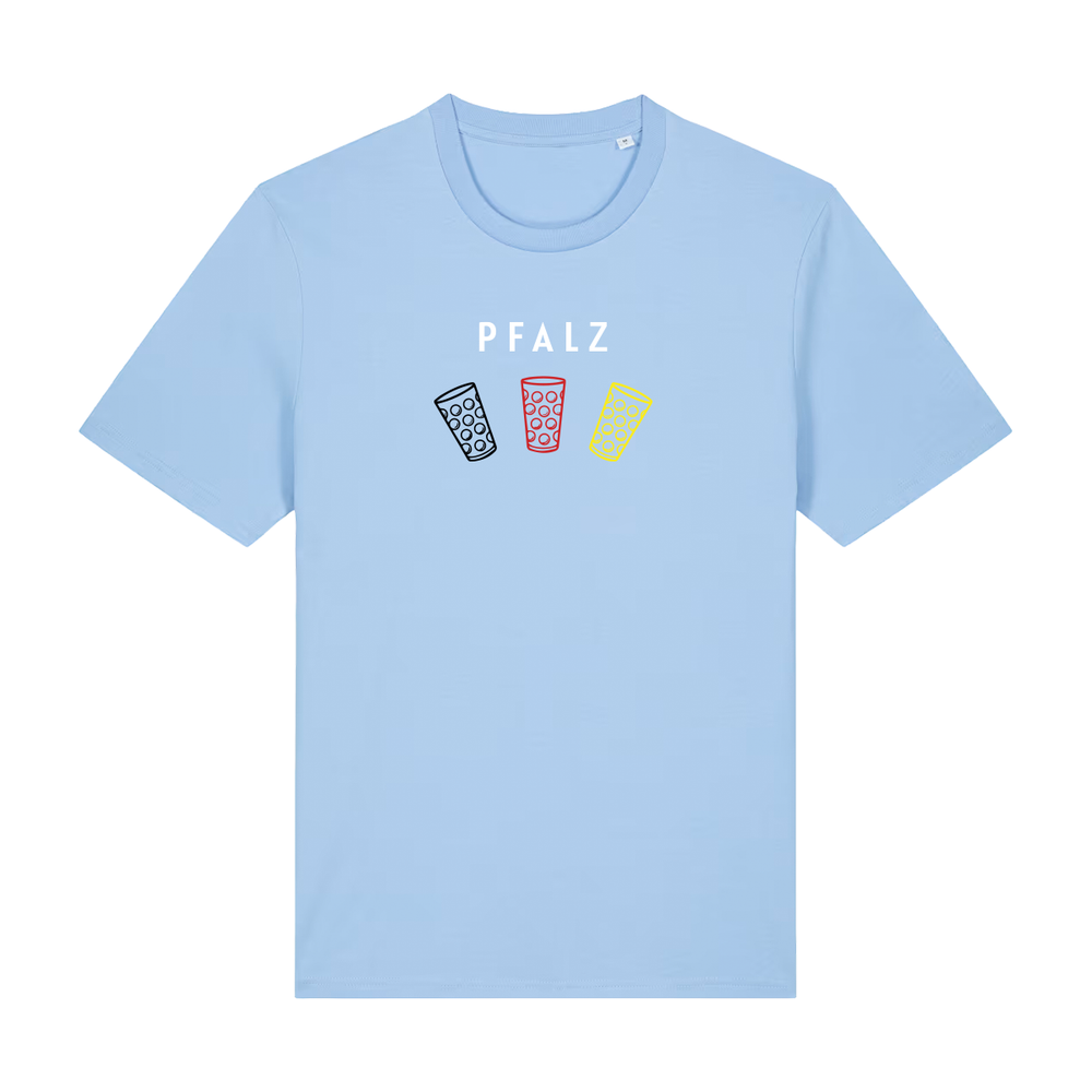 WM PFALZ Dubbeglas Cheers - T-Shirt Unisex