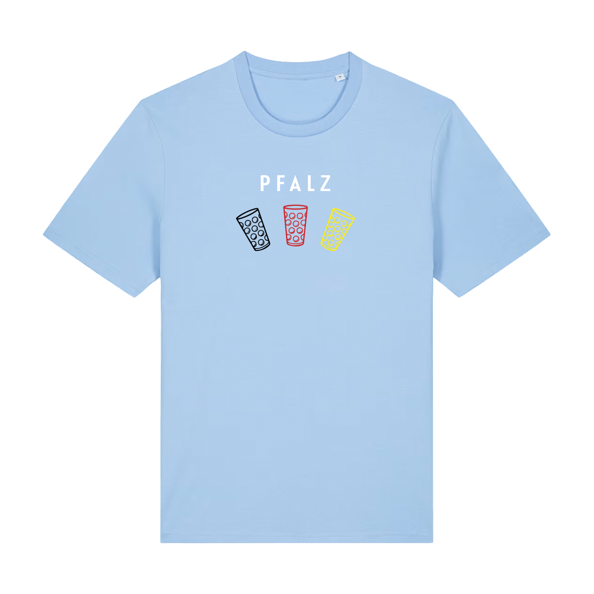 WM PFALZ Dubbeglas Cheers - T-Shirt Unisex