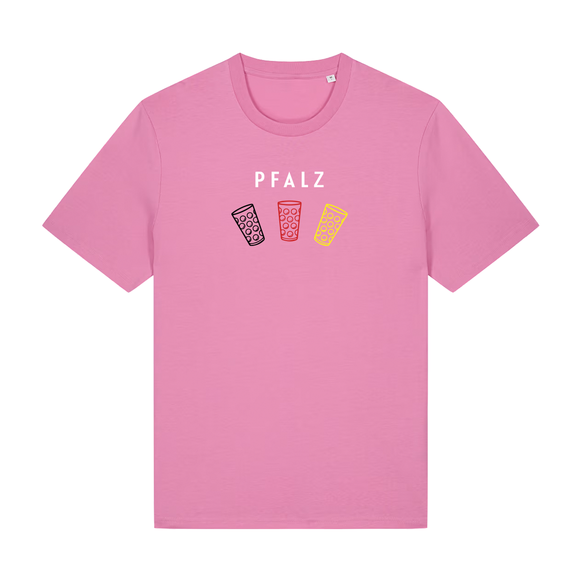 WM PFALZ Dubbeglas Cheers - T-Shirt Unisex