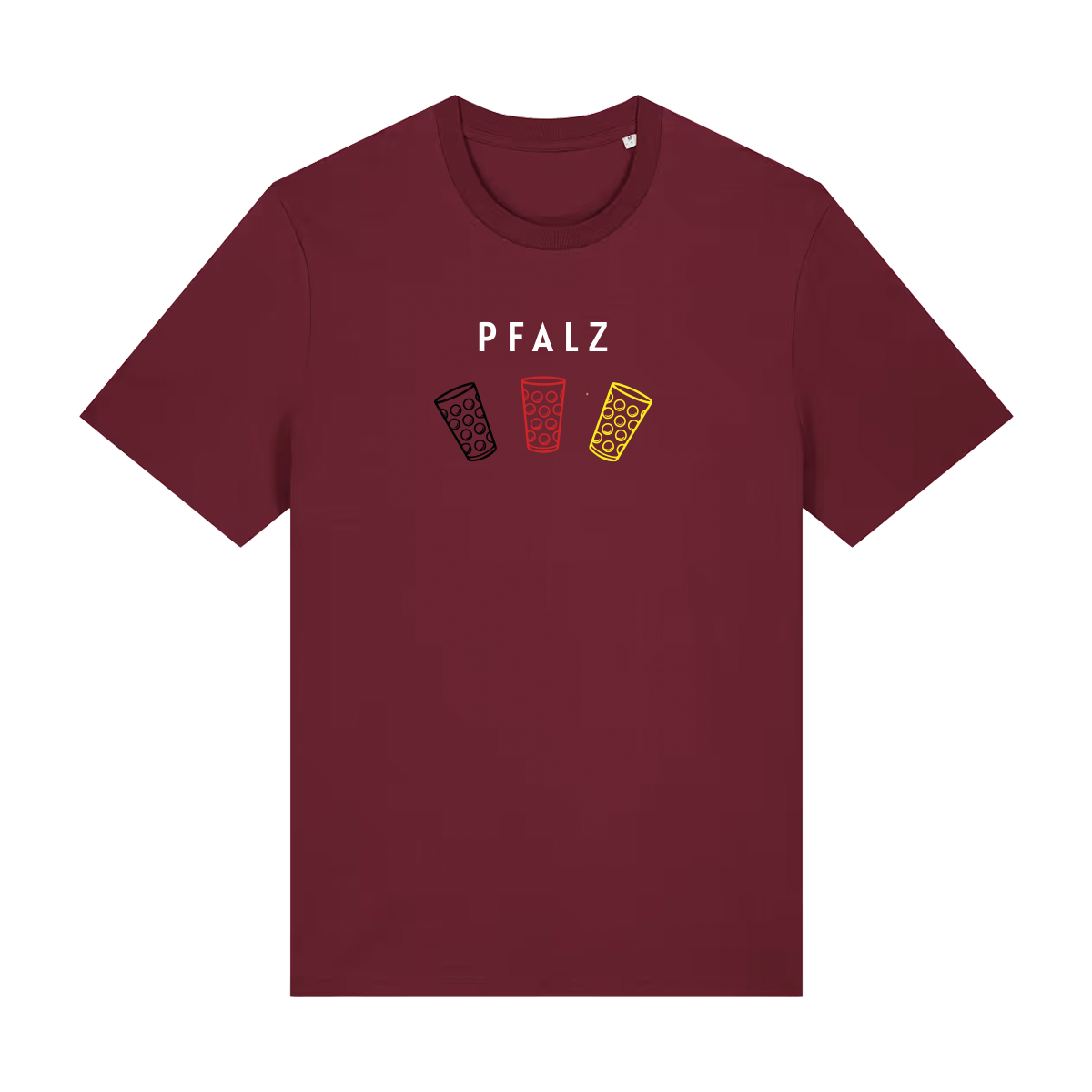 WM PFALZ Dubbeglas Cheers - T-Shirt Unisex