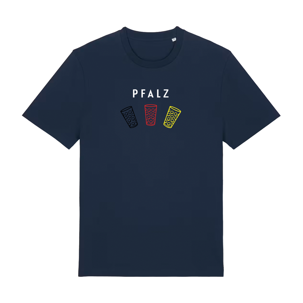 WM PFALZ Dubbeglas Cheers - T-Shirt Unisex