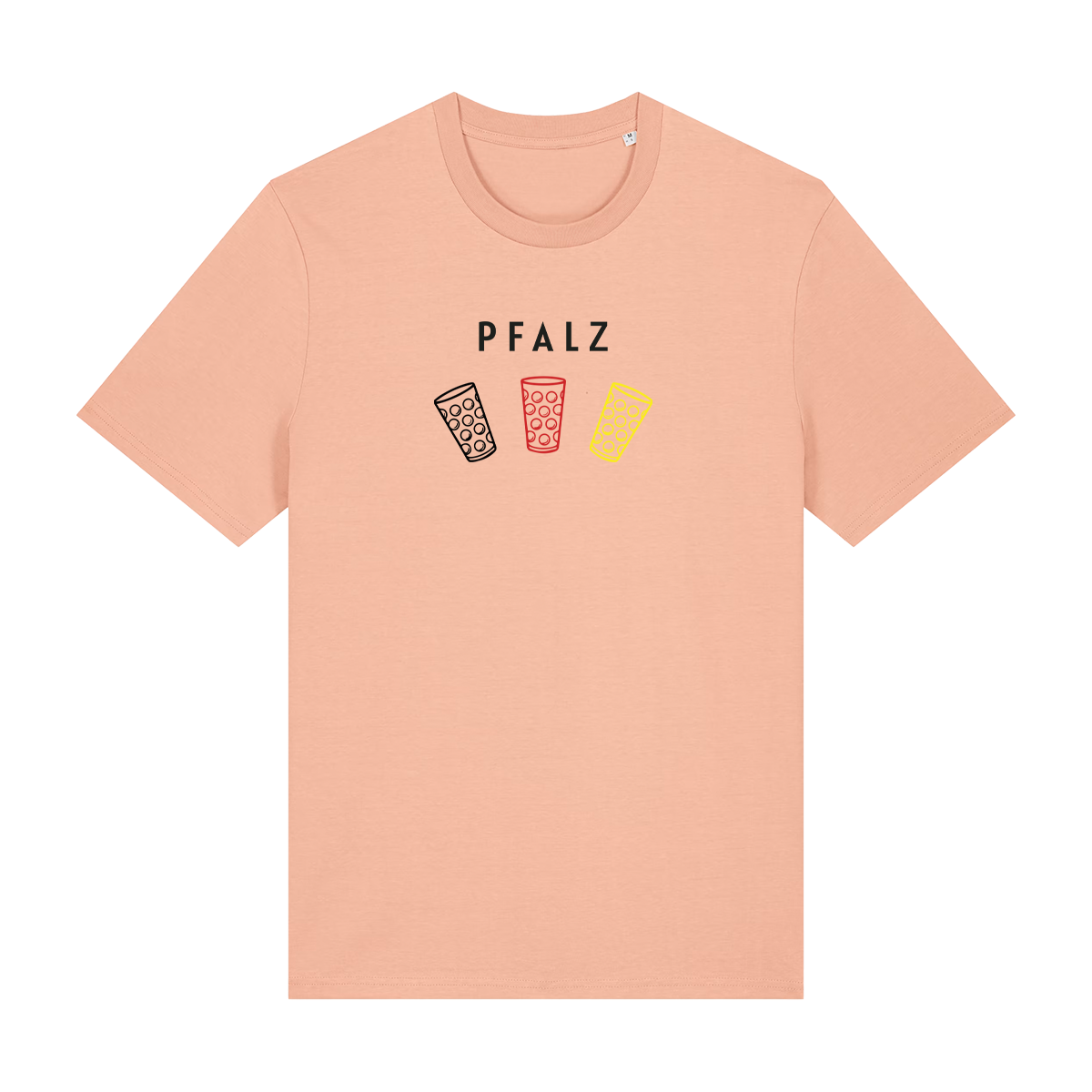 WM PFALZ Dubbeglas Cheers - T-Shirt Unisex