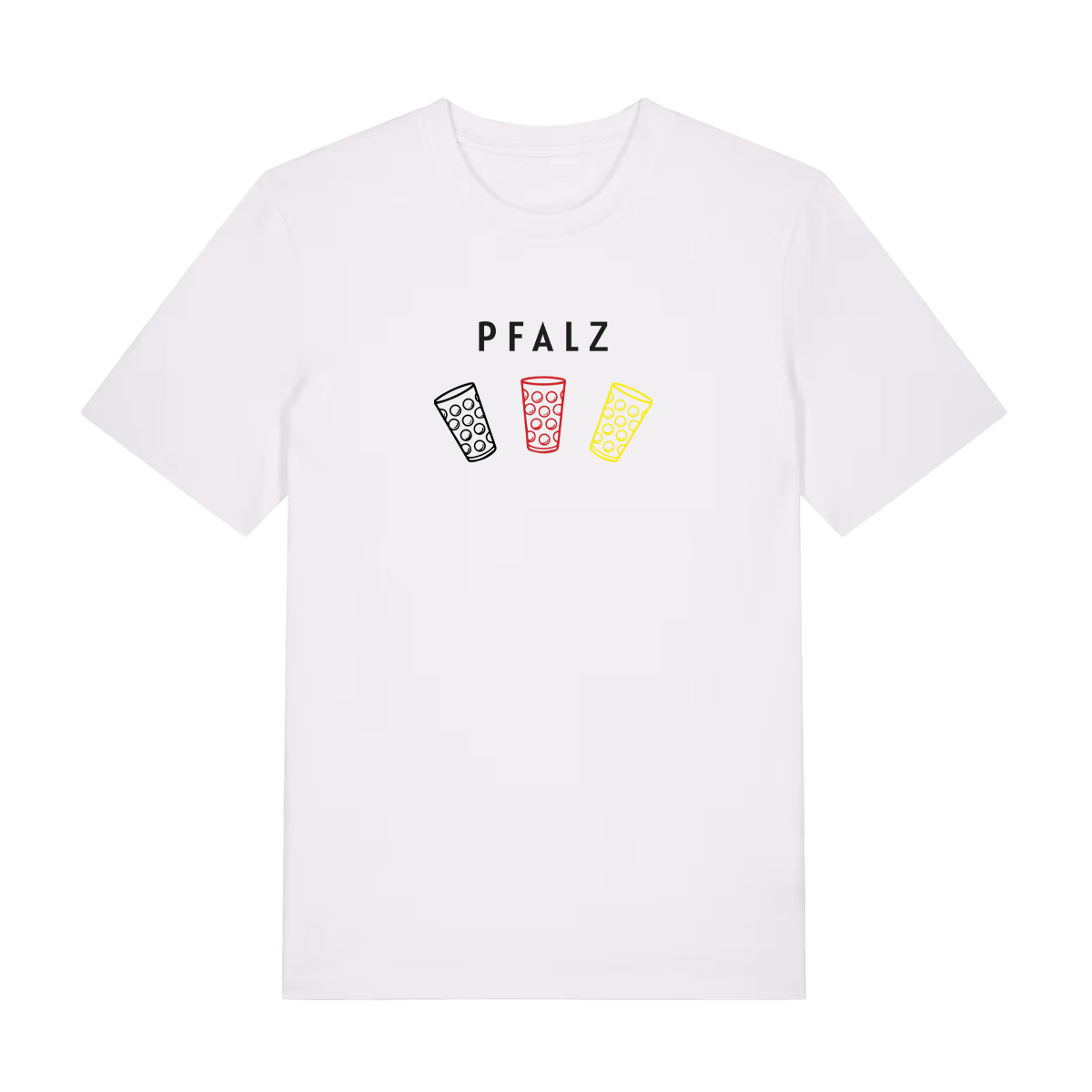 WM PFALZ Dubbeglas Cheers - T-Shirt Unisex