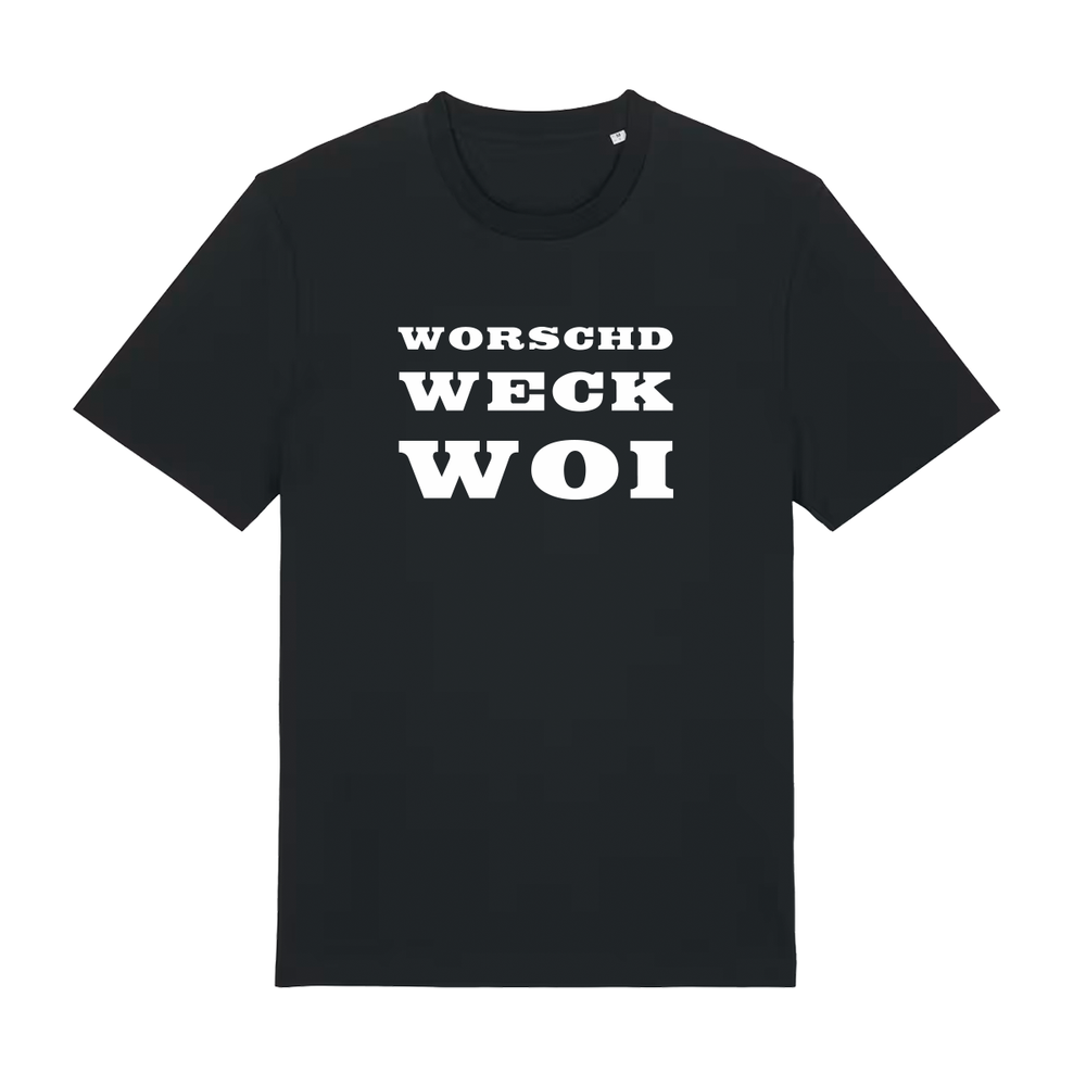 Worschd Weck Woi - T-Shirt Unisex