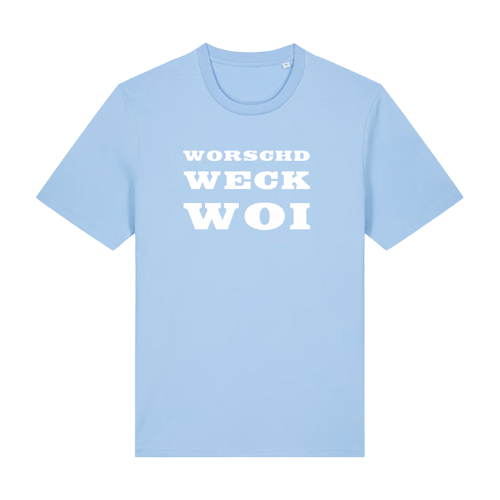Worschd Weck Woi - T-Shirt Unisex