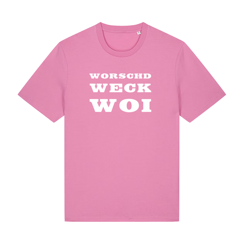 Worschd Weck Woi - T-Shirt Unisex
