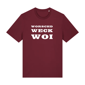 Worschd Weck Woi - T-Shirt Unisex