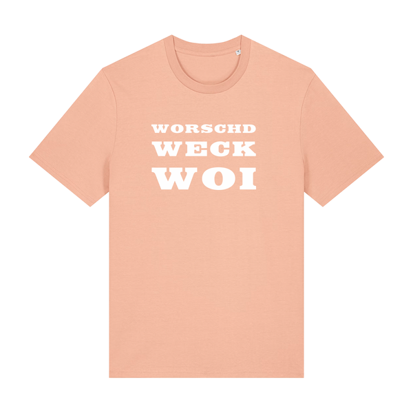 Worschd Weck Woi - T-Shirt Unisex