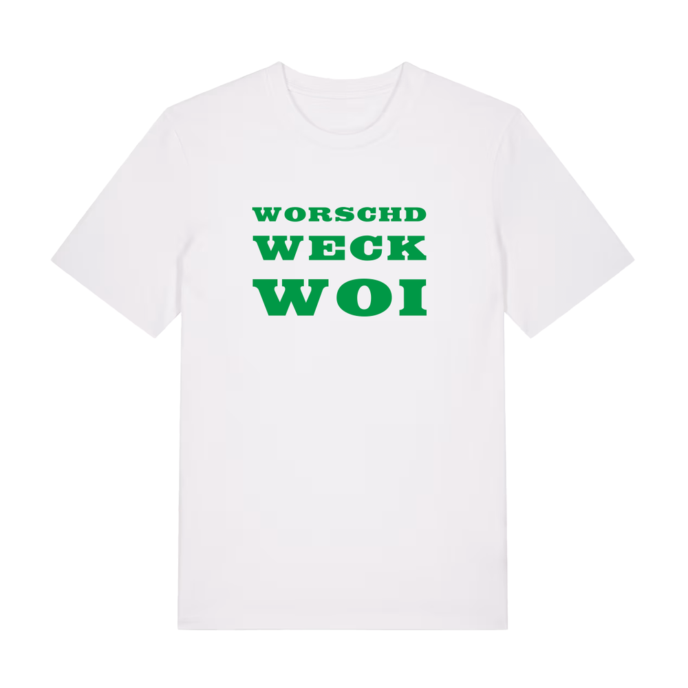 Worschd Weck Woi - T-Shirt Unisex
