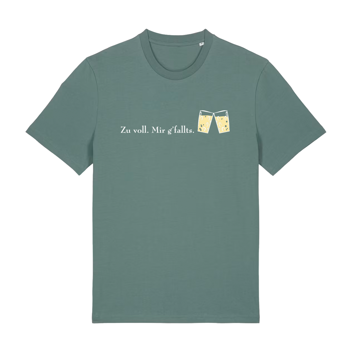 Zu voll mir g'fallts - T-Shirt Unisex