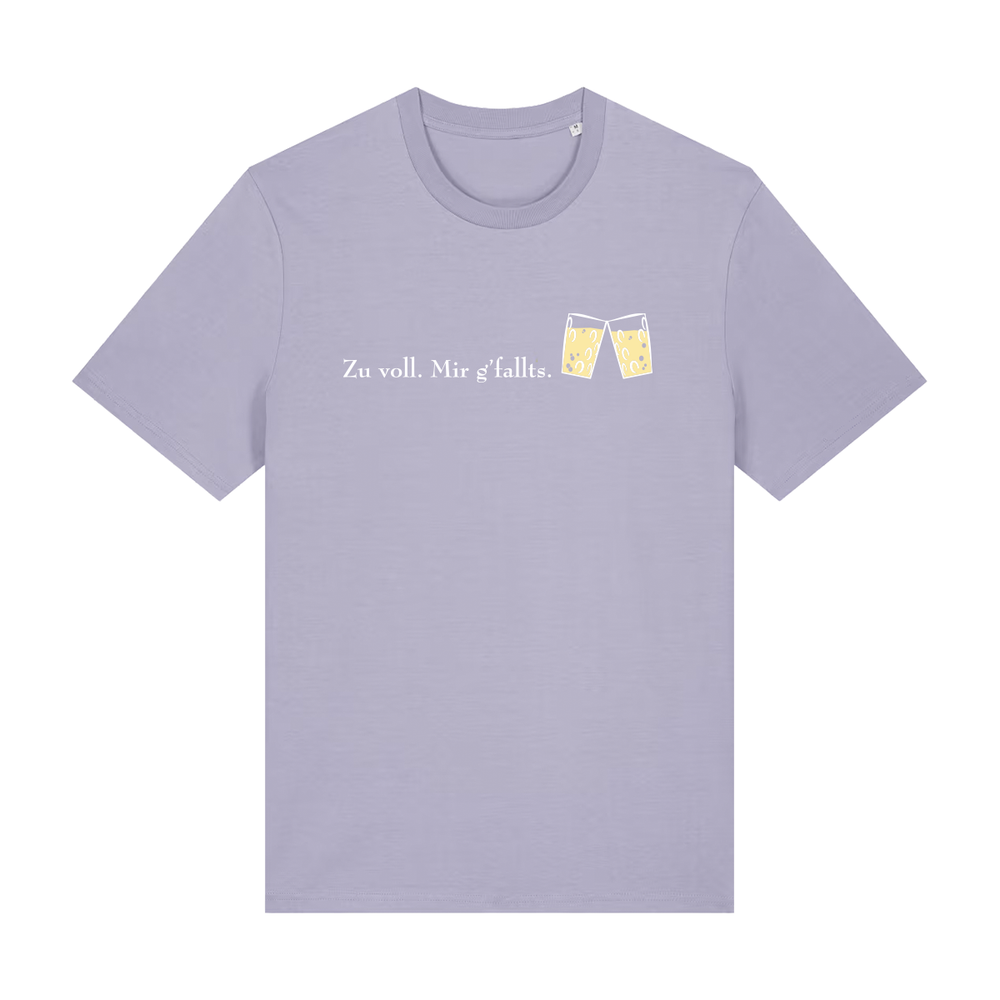 Zu voll mir g'fallts - T-Shirt Unisex