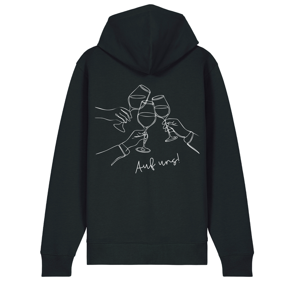 Auf uns - Zip-Hoodie Unisex