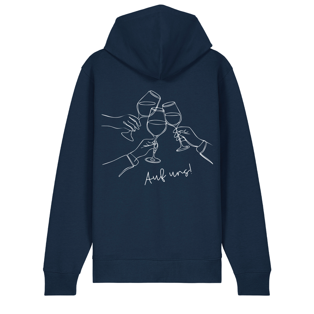 Auf uns - Zip-Hoodie Unisex