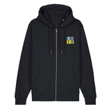 Dubbe bunt - Zip-Hoodie Unisex