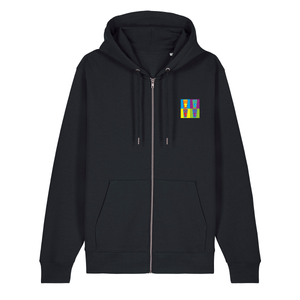 Dubbe bunt - Zip-Hoodie Unisex