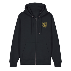 Pfälzer Löwe gold - Zip-Hoodie Unisex