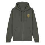 Pfälzer Löwe gold - Zip-Hoodie Unisex