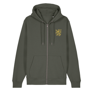 Pfälzer Löwe gold - Zip-Hoodie Unisex