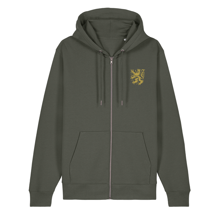 Pfälzer Löwe gold - Zip-Hoodie Unisex
